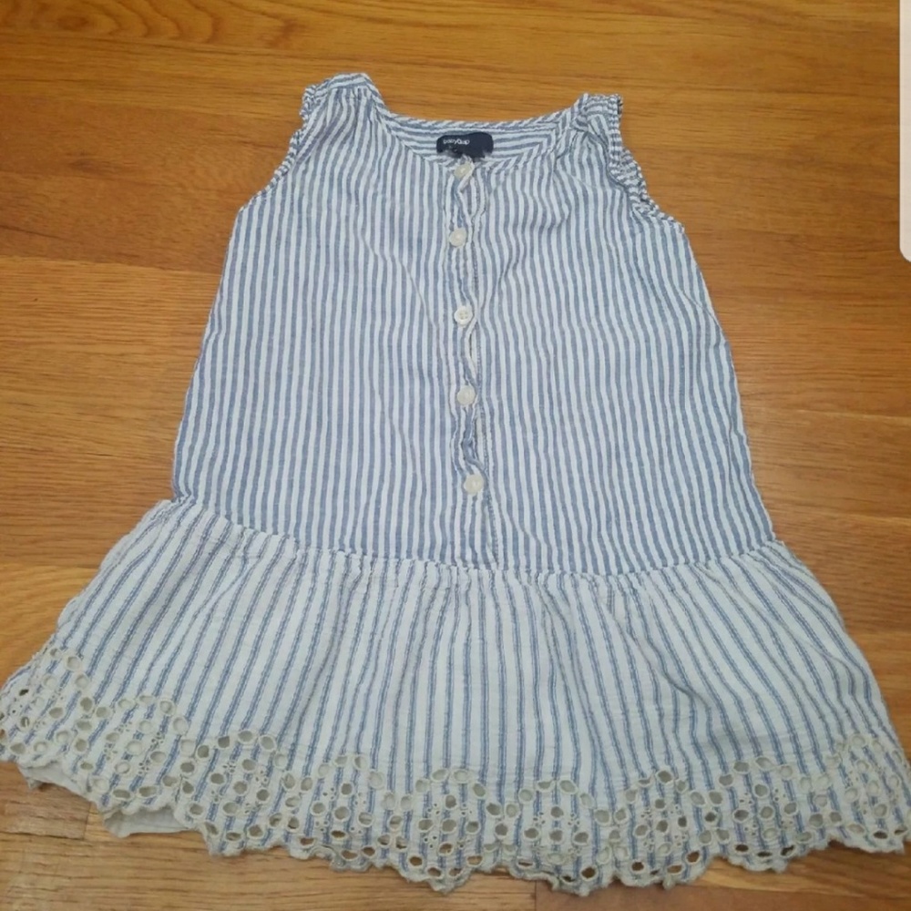 Baby Gap Pinstriped Tunic Dress
